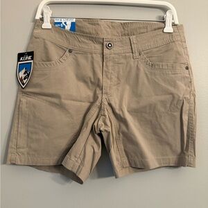 KÜHL Women's Splash 5.5" Inseam Cargo Shorts, Light Khaki, 6